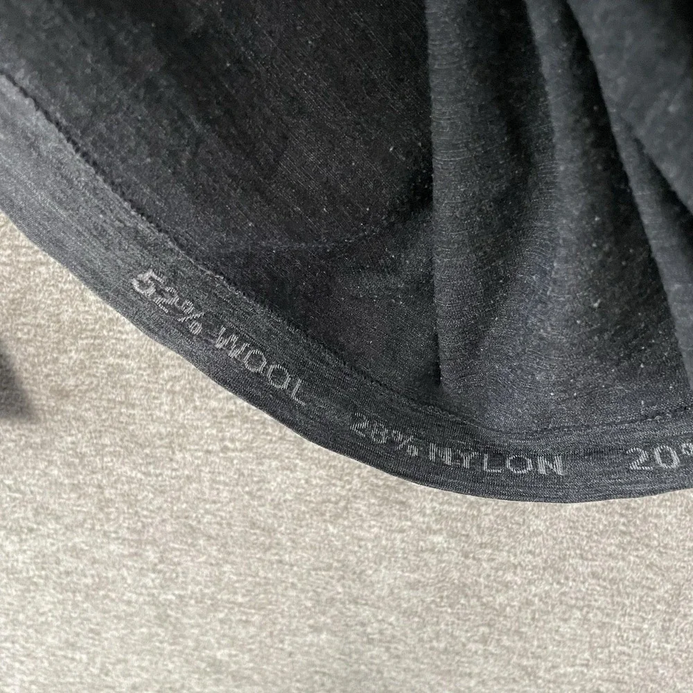 Tracksmith Shirt Womens Small Gray Merino Wool Long Sleeve Raglan Base Layer - Picture 6 of 9